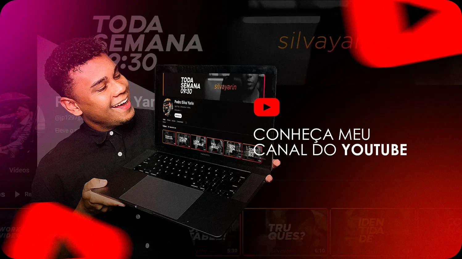 Conheça meu canal do Youtube